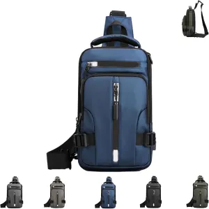 Luckyabow Waterproof Crossbody Bag, Multipurpose Waterproof Crossbody Bag, Small Sling Backpack