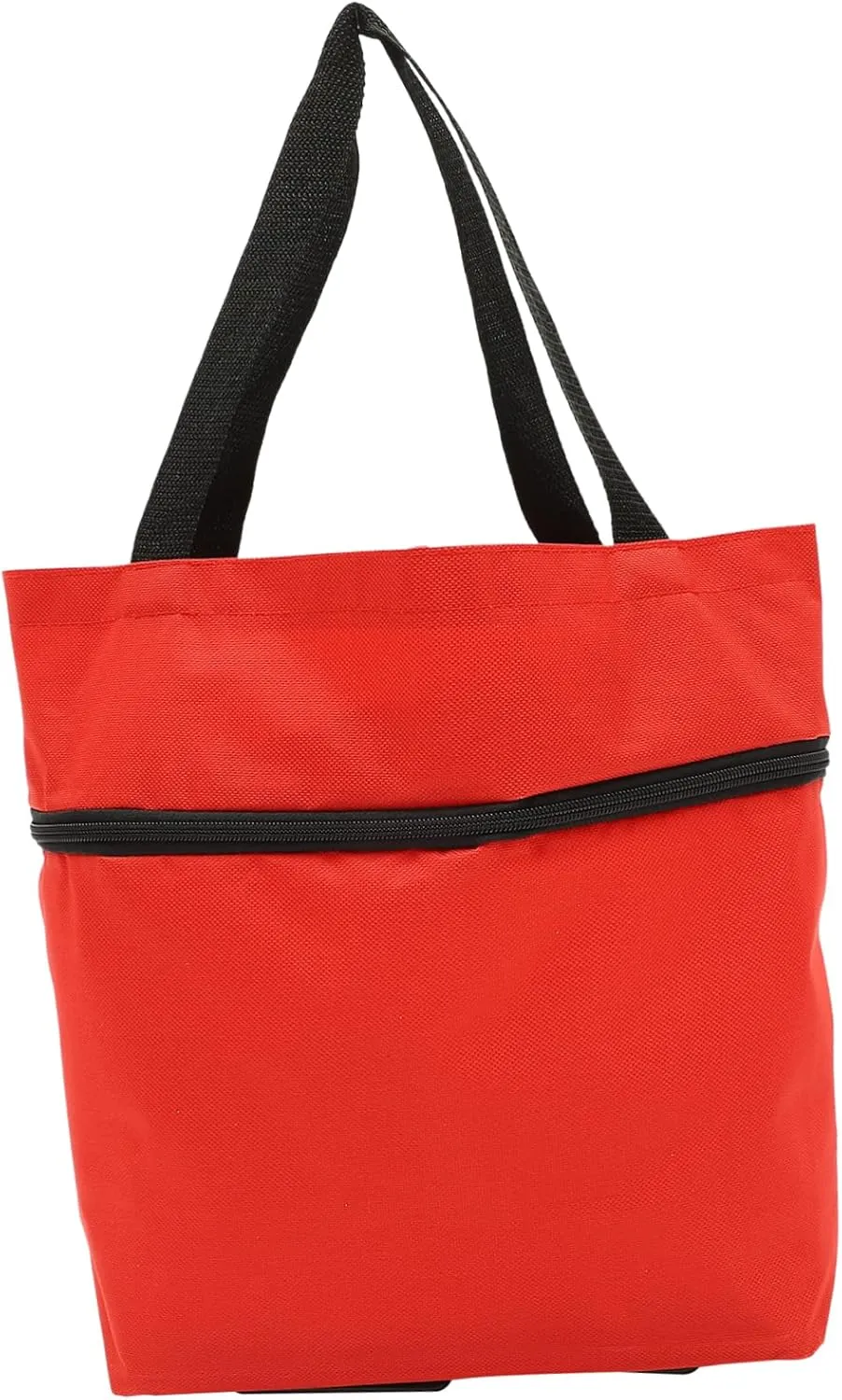 Luxshiny Storage Bag with Wheels Reusable Shopping Bags Collapsible Laundry Baskets Folding Shopping Cart with
