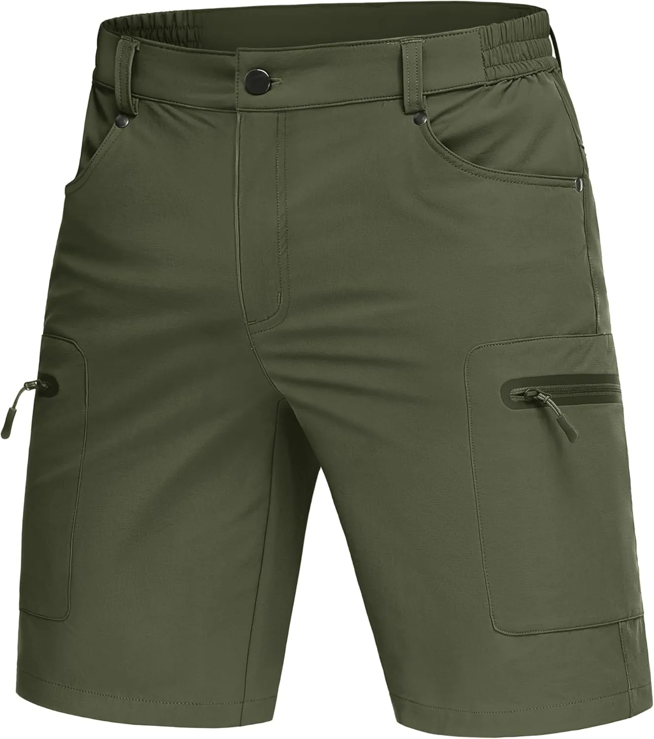 MAGCOMSEN Men's Hiking Cargo Shorts 10" Lightweight Outdoor Work Shorts for Men Travel Casual with 5 Pockets