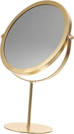 MAGICLULU Makeup Mirror Round Vanity Decorative Cosmetics Rotating Mirror Unique Design for Women