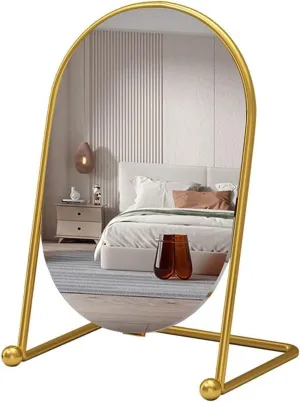 Makeup Mirror Desktop Vertical Makeup Mirror Home Bedroom Dressing Table Girls Beauty Mirror Bathroom Simple Makeup Mirror Vanity Mirror