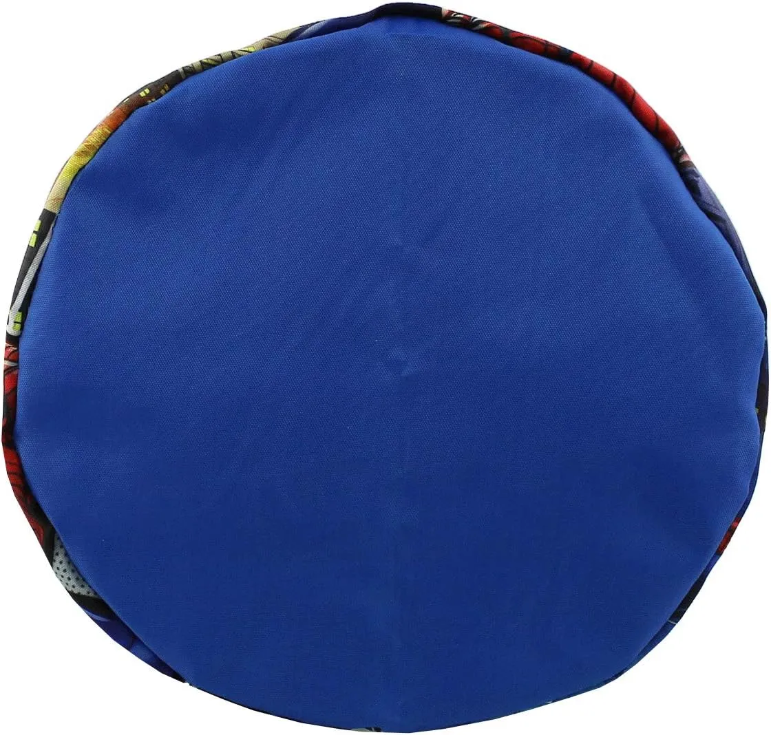 Marvel Super Hero Adventures Boys Collapsible Nylon Gift Basket Bucket Tote Bag