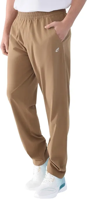 Men's Outdoor Hiking Pants Quick Dry Waterproof Joggers with Double Pockets for Gym and Travel