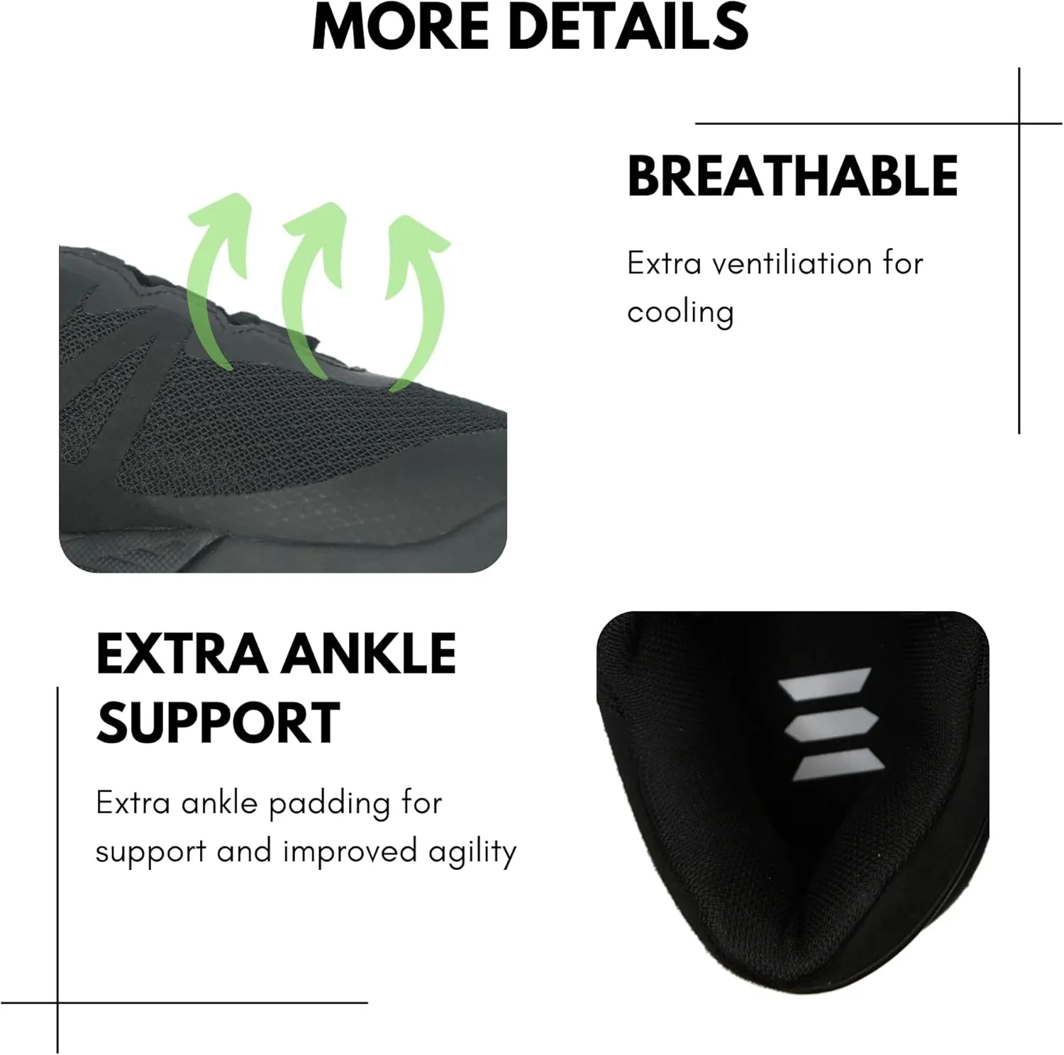 Men's Vector Pickleball Shoes – Indoor/Outdoor Court Tennis Shoes with Extra Support and Durability