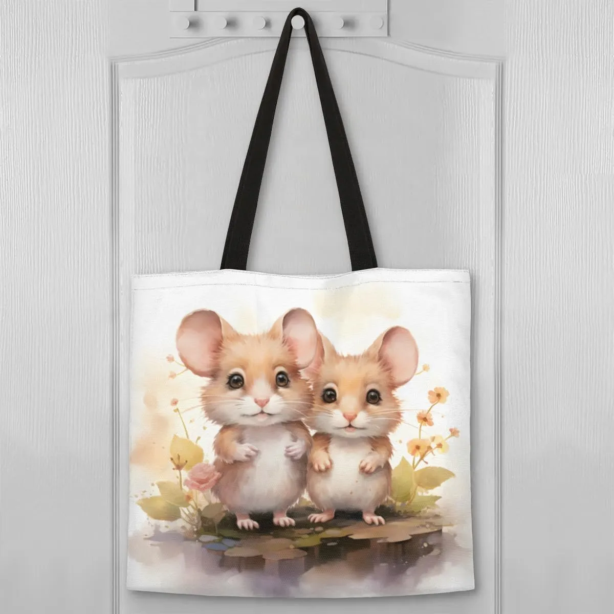 Merry Christmas Canvas Tote Bag for Women Men Stylish Tote Handbag Shoulder Bag Reusable Grocery Bag