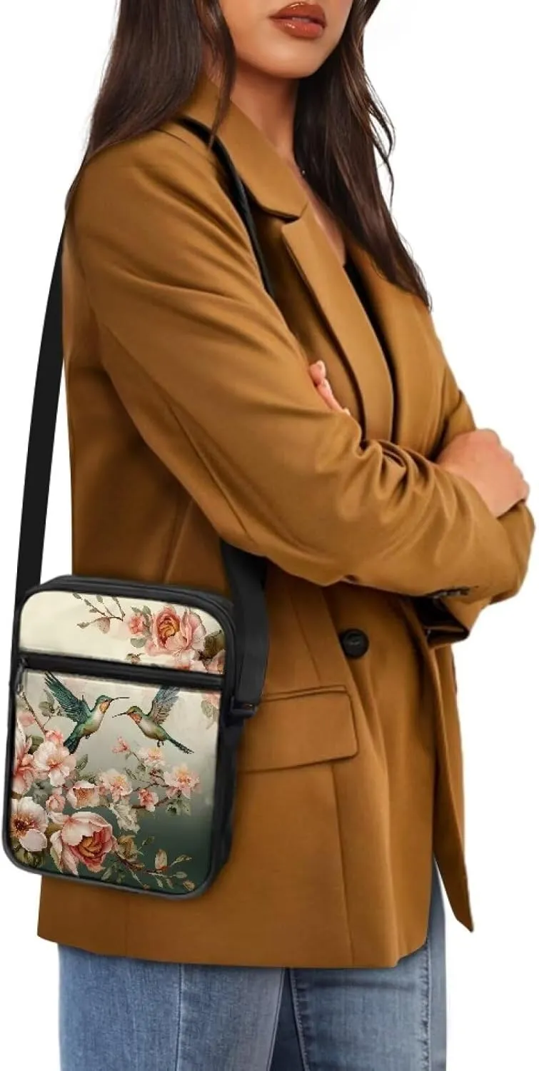 Messenger Bag for Women Crossbody Shoulder Bag Medium Satchel Bag Purse Cell Phone Bag