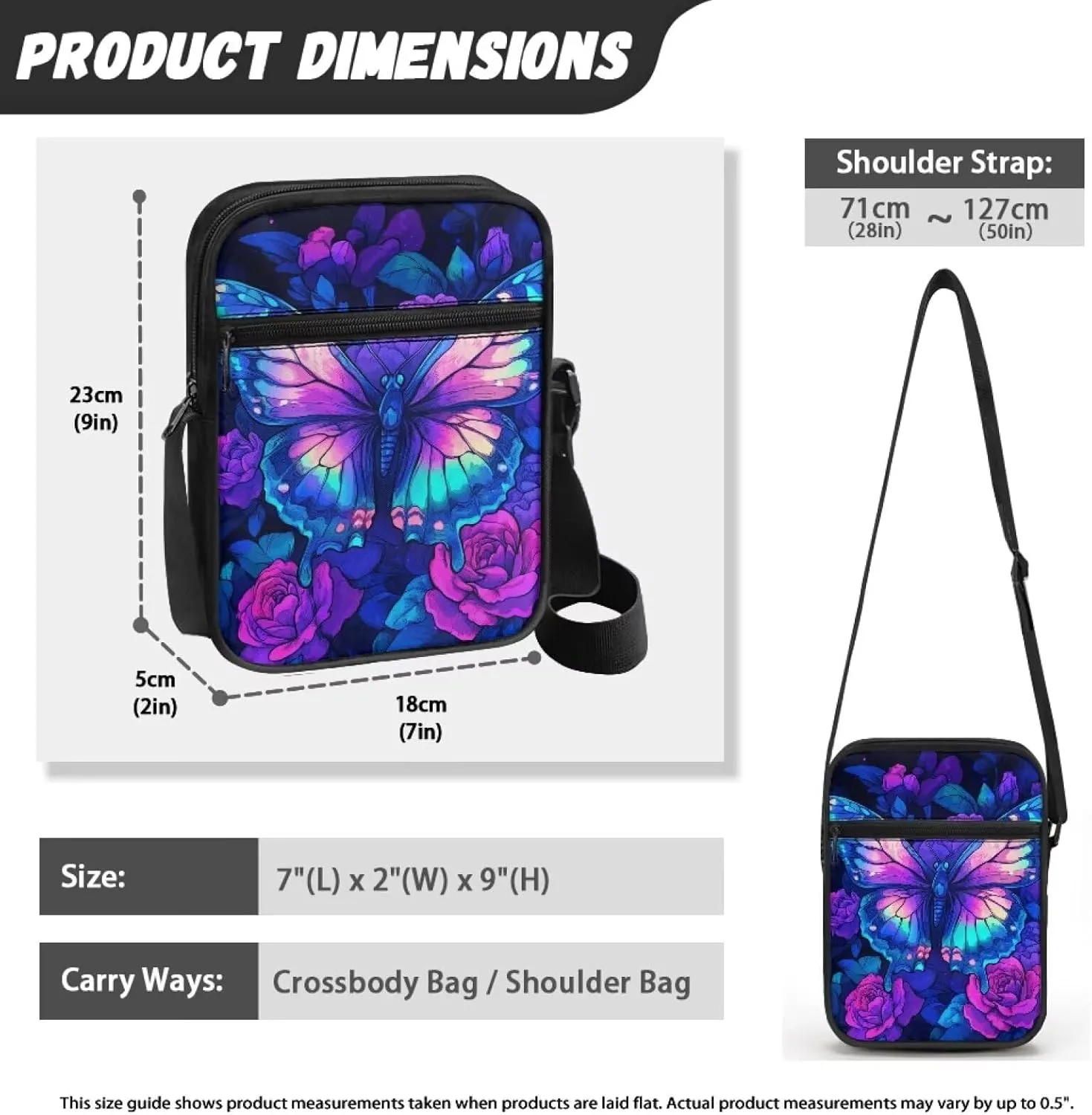 Messenger Bag for Women Crossbody Shoulder Bag Medium Satchel Bag Purse Cell Phone Bag