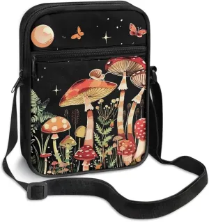 Messenger Bag for Women Lightweight Adjustable Crossbody Bag Compact Sling Satchel Casual Purse for Travel Everyday