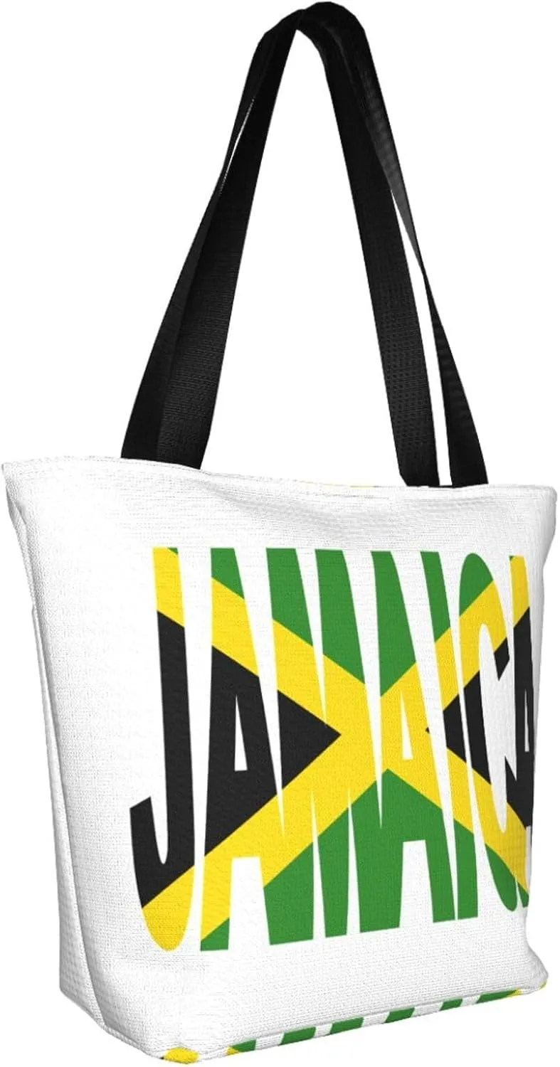 Mexican American Flag Women's Tote Bag Lightweight Shoulder Bag Shopping Handbag Large Capacity Handbag With Zipper