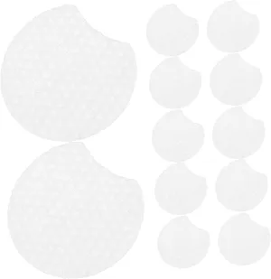 Mikinona 900pcs Non-Woven Makeup Remover Pads Face Cleansing Rounds Gentle Exfoliating Deep Cleansing Perfect for Travel Women Girls