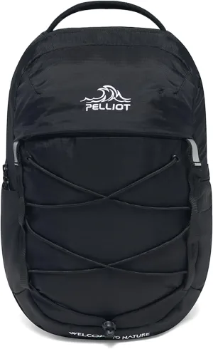 Mini Backpack 10L Water Repellent Casual Daypack Lightweight Hiking Backpack Small Back Pack for Women Men Black