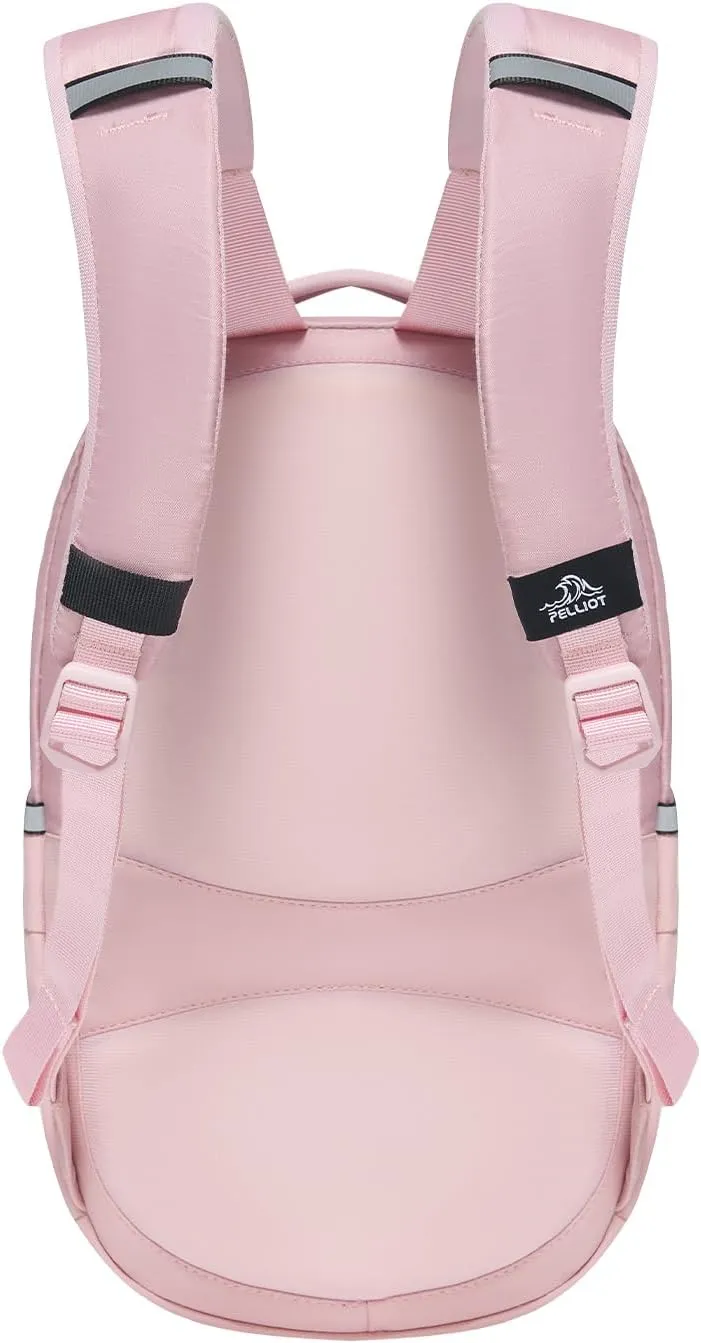 Mini Backpack 10L Water Repellent Casual Daypack Lightweight Hiking Backpack Small Back Pack for Women Men Pink