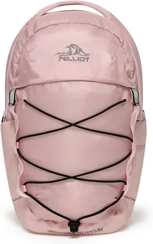 Mini Backpack 10L Water Repellent Casual Daypack Lightweight Hiking Backpack Small Back Pack for Women Men Pink
