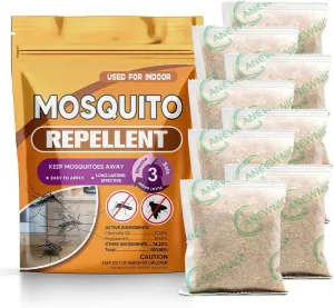 Mosquito Repellent Outdoor Patio, Mosquito Outdoor Control, Natural Mosquito Repellent for Yard, Long Lasting Mosquito Repeller-8 Packs