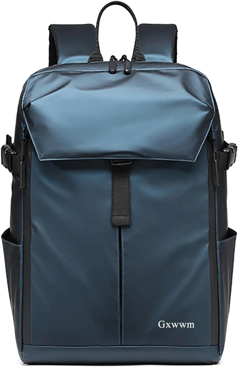 Motorcycle Helmet Backpack Bag for Men - Waterproof PU, Breathable, Fashionable, Large Capacity, Laptop Travel Bag