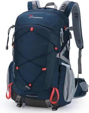 MOUNTAINTOP 40L Hiking Backpack,Lightweight Travel Backpack for Men Women Outdoor Backpacking, Camping