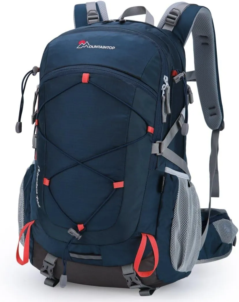 MOUNTAINTOP 40L Hiking Backpack,Lightweight Travel Backpack for Men Women Outdoor Backpacking, Camping