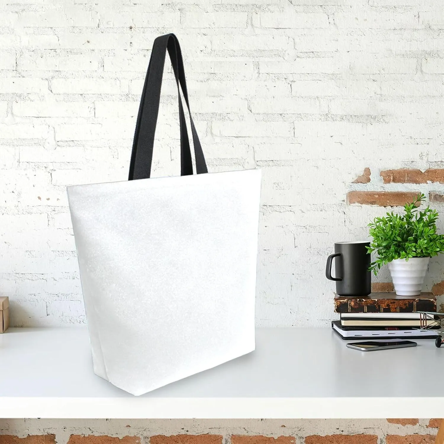 Naanle Personalized Printed Canvas Tote Bag Large Women Casual Shoulder Bag Custom Handbag Customized Reusable Multipurpose Heavy Duty Shopping Grocery Cotton Bag for Outdoors