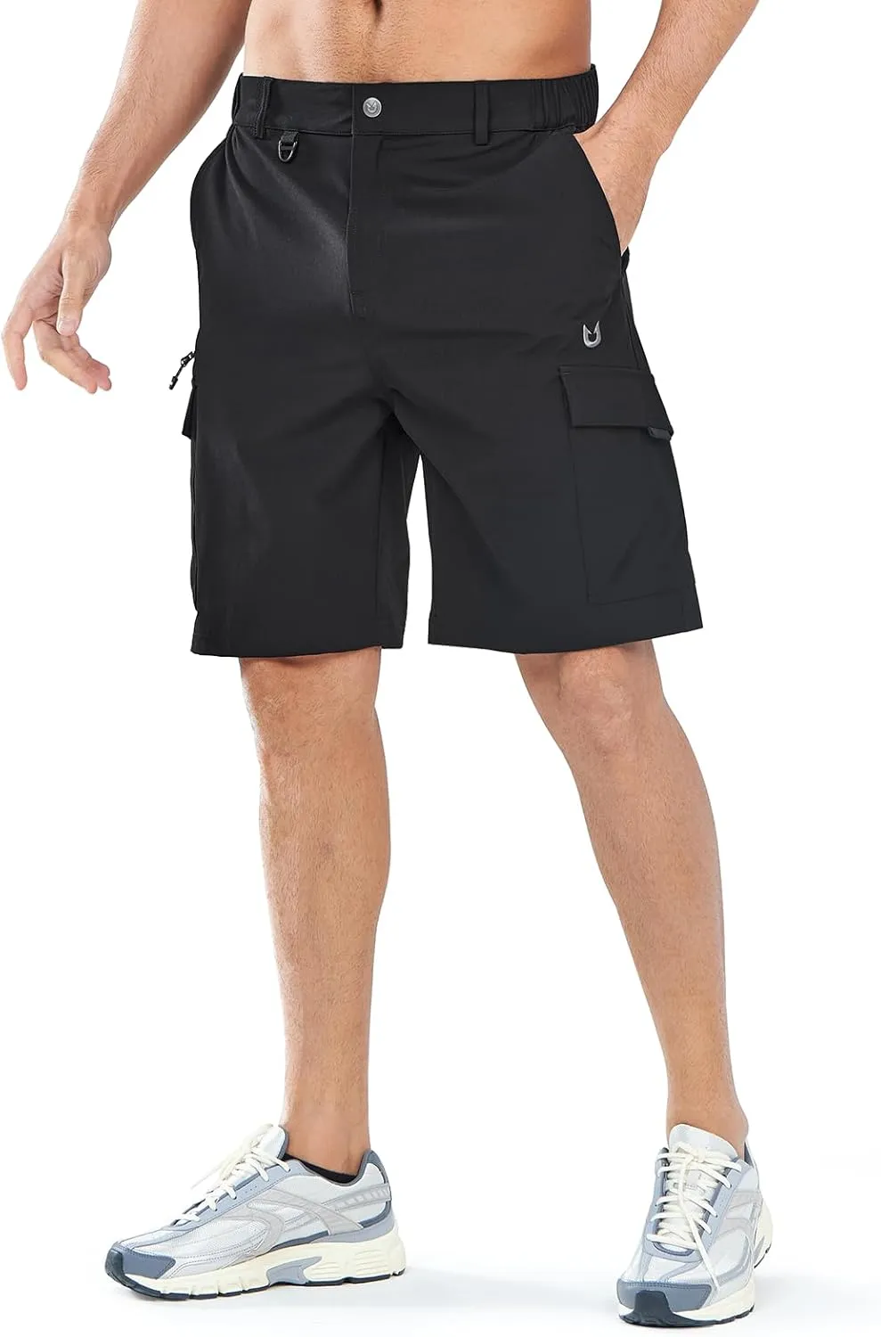 NORTHYARD Men's Casual Cargo Shorts Lightweight 9" Hiking Golf Work Quick Dry Camping Outdoor Travel Fishing with 7 Pockets