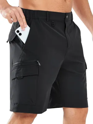 NORTHYARD Men's Casual Cargo Shorts Lightweight 9" Hiking Golf Work Quick Dry Camping Outdoor Travel Fishing with 7 Pockets