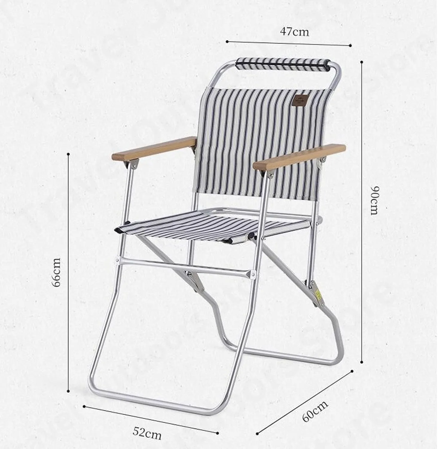 Office Desk Chair Office Chair Ergonomic Outdoor Aluminum Folding Chair Ultralight Portable Camping Leisure Beach Chair Fishing Chair (Silver One Size)