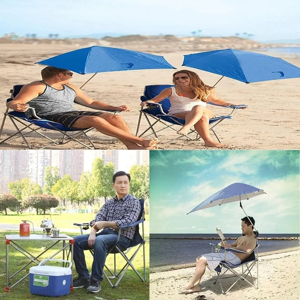 Outdoor Chair Folding Camping Chair Padded Camping Chairs Outdoor Folding Armchair With Cup Holder Beach Fishing Chair Portable Leisure High Backrest Chair Camping Chair Foldable Chair ( Color : Red )