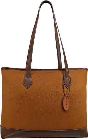 Oversize Women's Leather Tote Bags Large capacity Genuine Leather Shoulder Bag with Zipper Gift for Significant Date