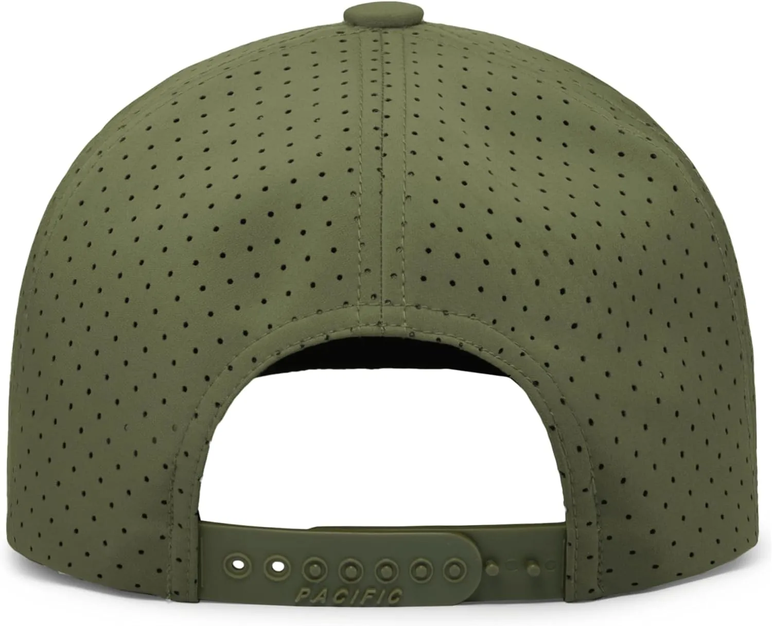 Pacific Headwear Weekender Perforated Snapback Cap Rope Hat-Breathable Design for Outdoor Adventures and Casual Wear