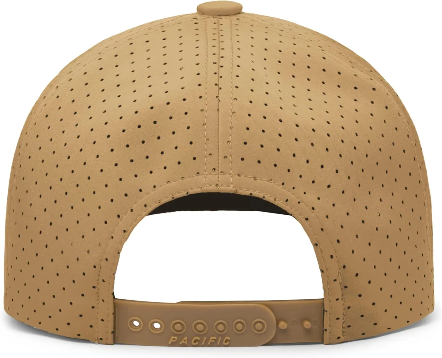 Pacific Headwear Weekender Perforated Snapback Cap Rope Hat-Breathable Design for Outdoor Adventures and Casual Wear