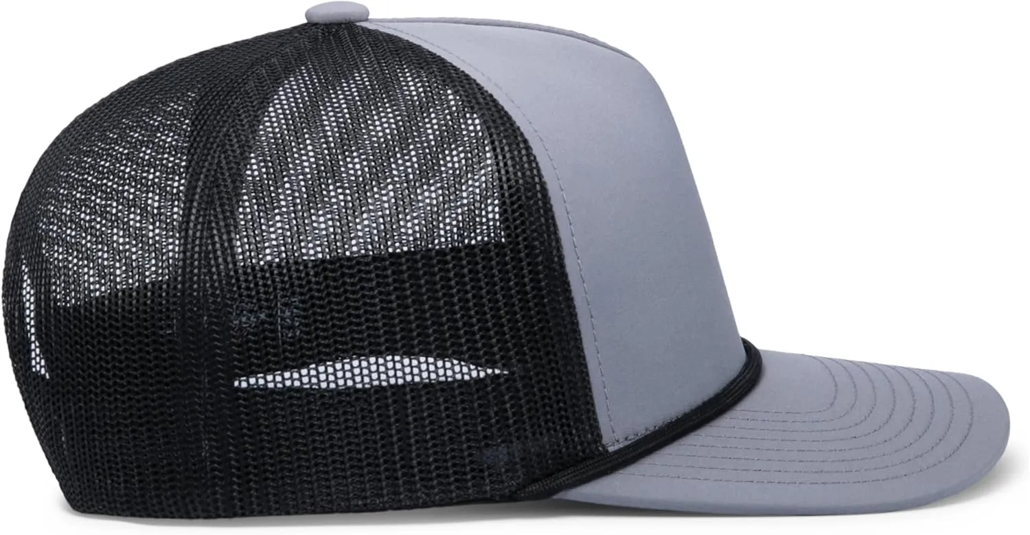 Pacific Headwear Weekender Trucker Cap-Stylish Rope Hat Design for Outdoor Adventures and Leisure Activities