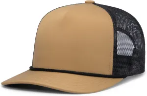 Pacific Headwear Weekender Trucker Cap-Stylish Rope Hat Design for Outdoor Adventures and Leisure Activities