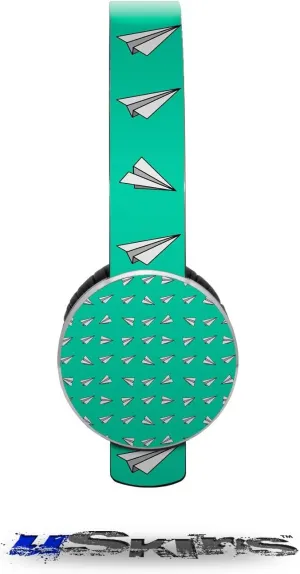 Paper Planes Turquoise Decal Style Skin (fits Sol Republic Tracks Headphones - Headphones NOT Included)