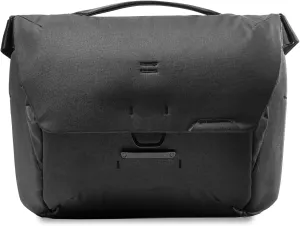 Peak Design Everyday Messenger V3 13L Black, Travel or Photo Carry with Laptop Sleeve (BEDM-13-BK-3)