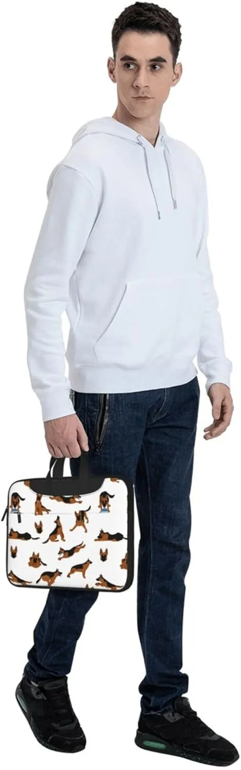 Pentagram Demon Goat Head Laptop Shoulder Bag ​for Men Women, Computer Carrying Case Messenger Bag with Strap