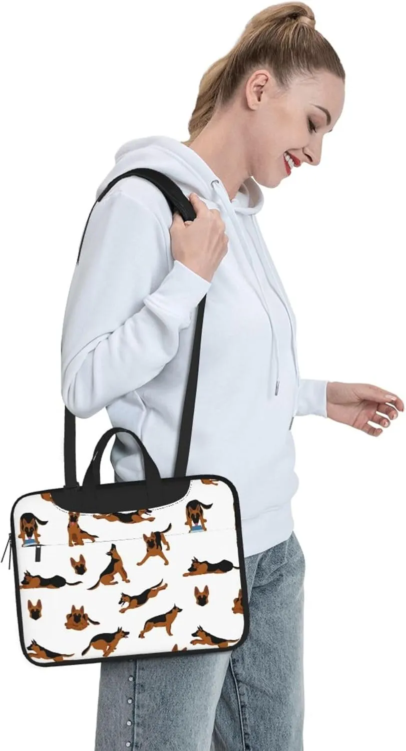 Pentagram Demon Goat Head Laptop Shoulder Bag ​for Men Women, Computer Carrying Case Messenger Bag with Strap