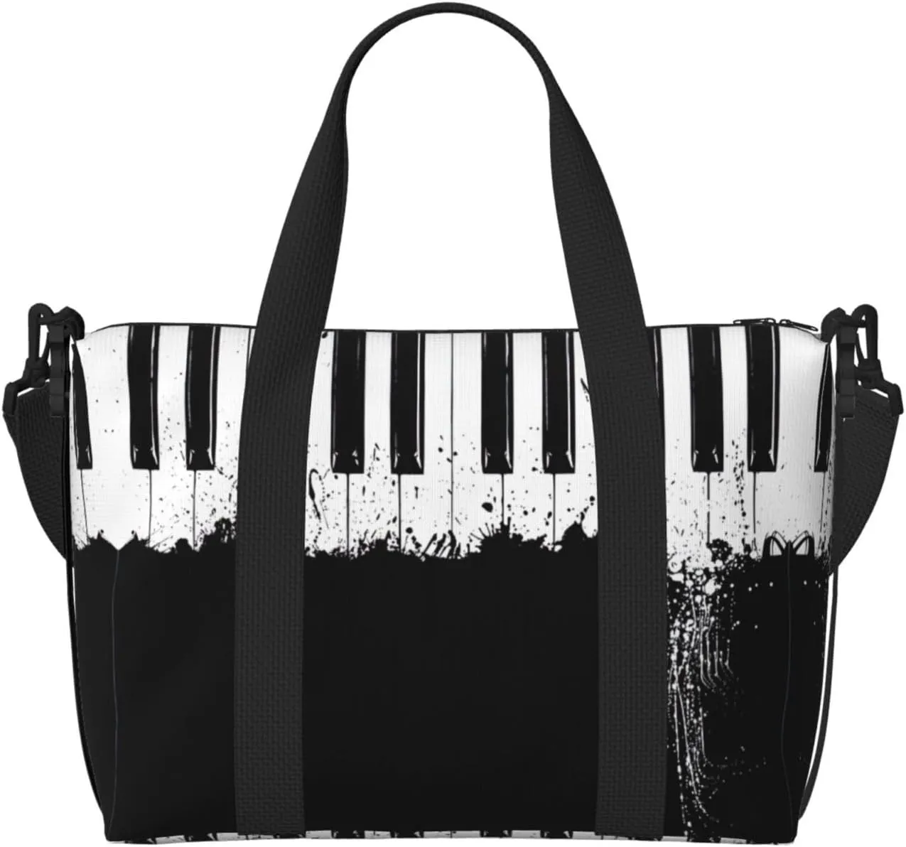 Piano Duffel Bags for Traveling - Lightweight Personal Item Travel Bags, Gym Bags for Men and Women
