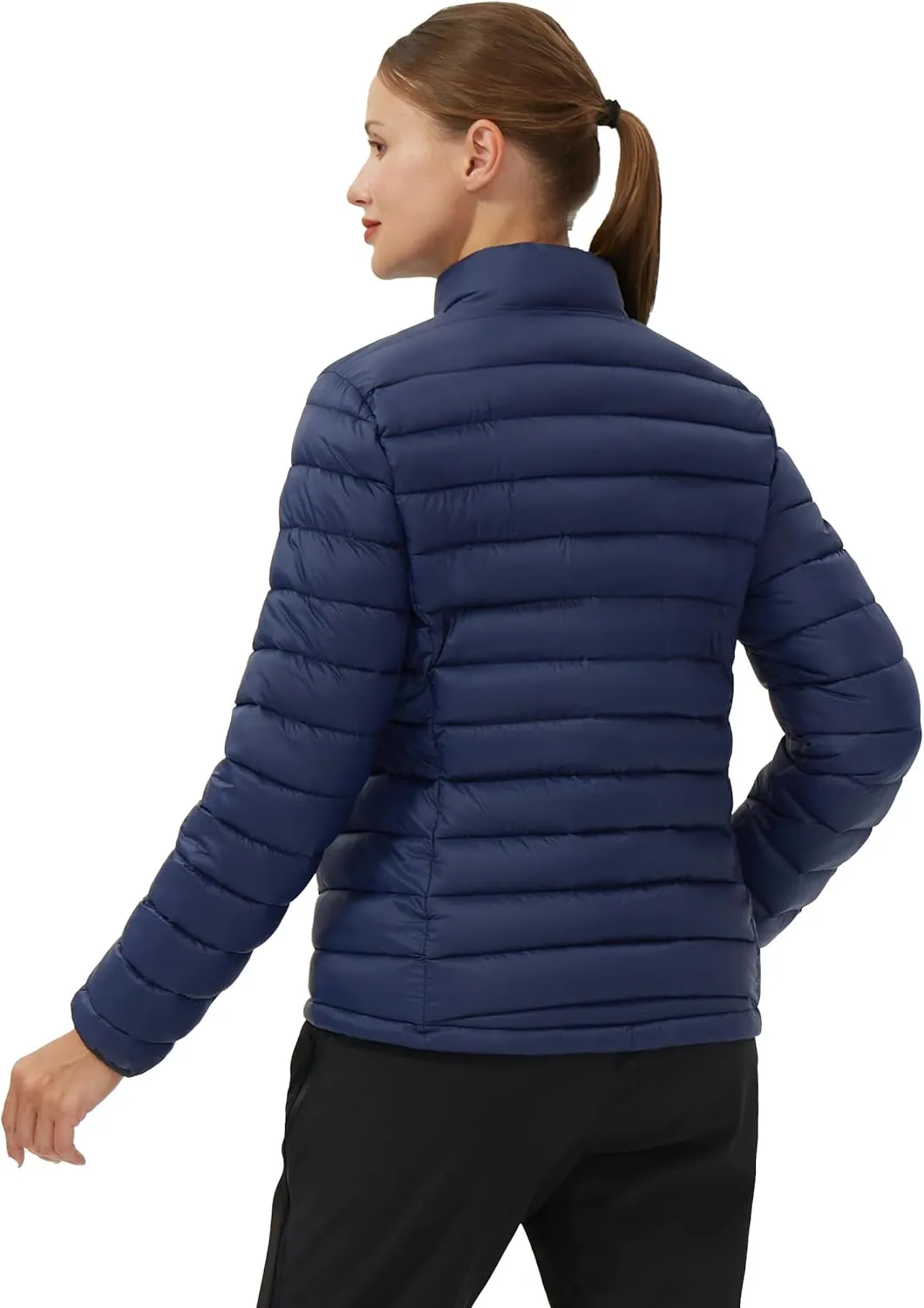 Pioneer Camp Women's Packable Puffer Jacket Winter Lightweight Quilted Coat Water-Repellent Insulated Thermal Warm Outerwear