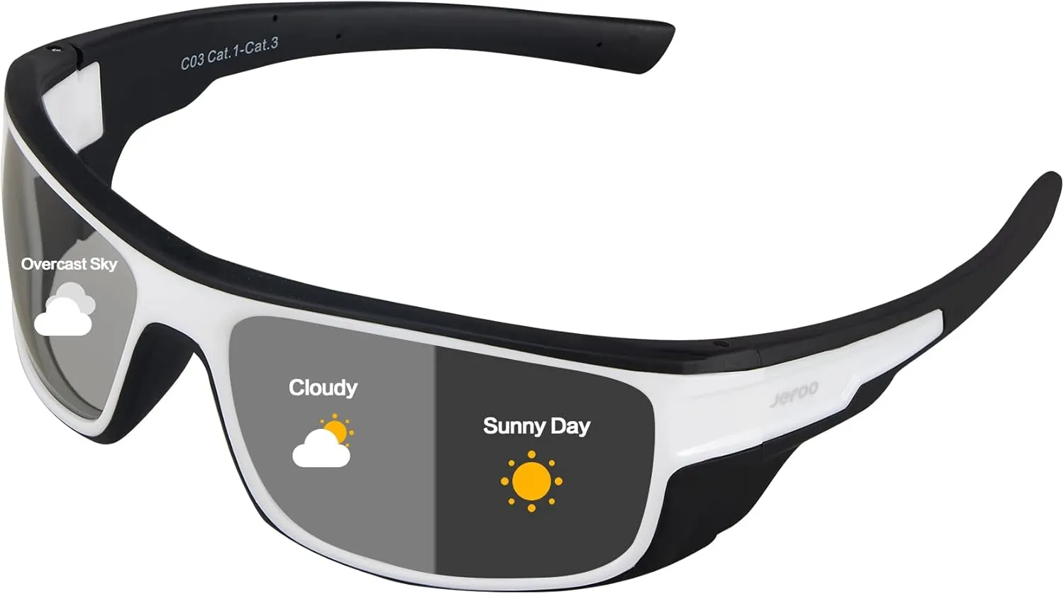 Polarized Fishing Sunglasses for Men Women Water Repellent Wrap Around Sports Sunglasses UV400 Protection