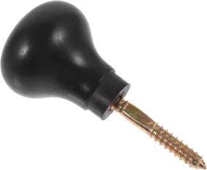 Polished Wooden Cane Handle Ergonomic Grip for Stability Support Cane Accessory for Seniors Mobility Assistance Smooth Knob for Comfortable Walking