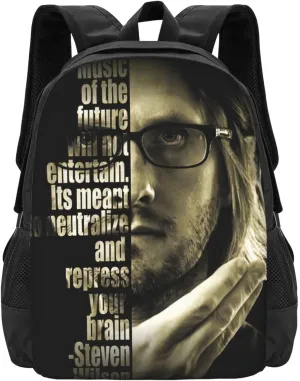 Porcupine Rock Tree Band Backpack Large Capacity Backpacks Minimalist Leisure Travel Daypack 12.5X5.5X16.5 inch