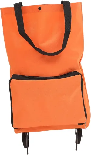 PRETYZOOM Tug Bag Foldable Hand Truck Grocery Tote Bag Large Shopping Bag Portable Dolly Folding Cart Cart with