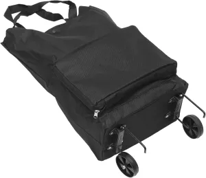 PRETYZOOM Tug Bag Foldable Hand Truck Grocery Tote Bag Large Shopping Bag Portable Dolly Folding Cart Cart with