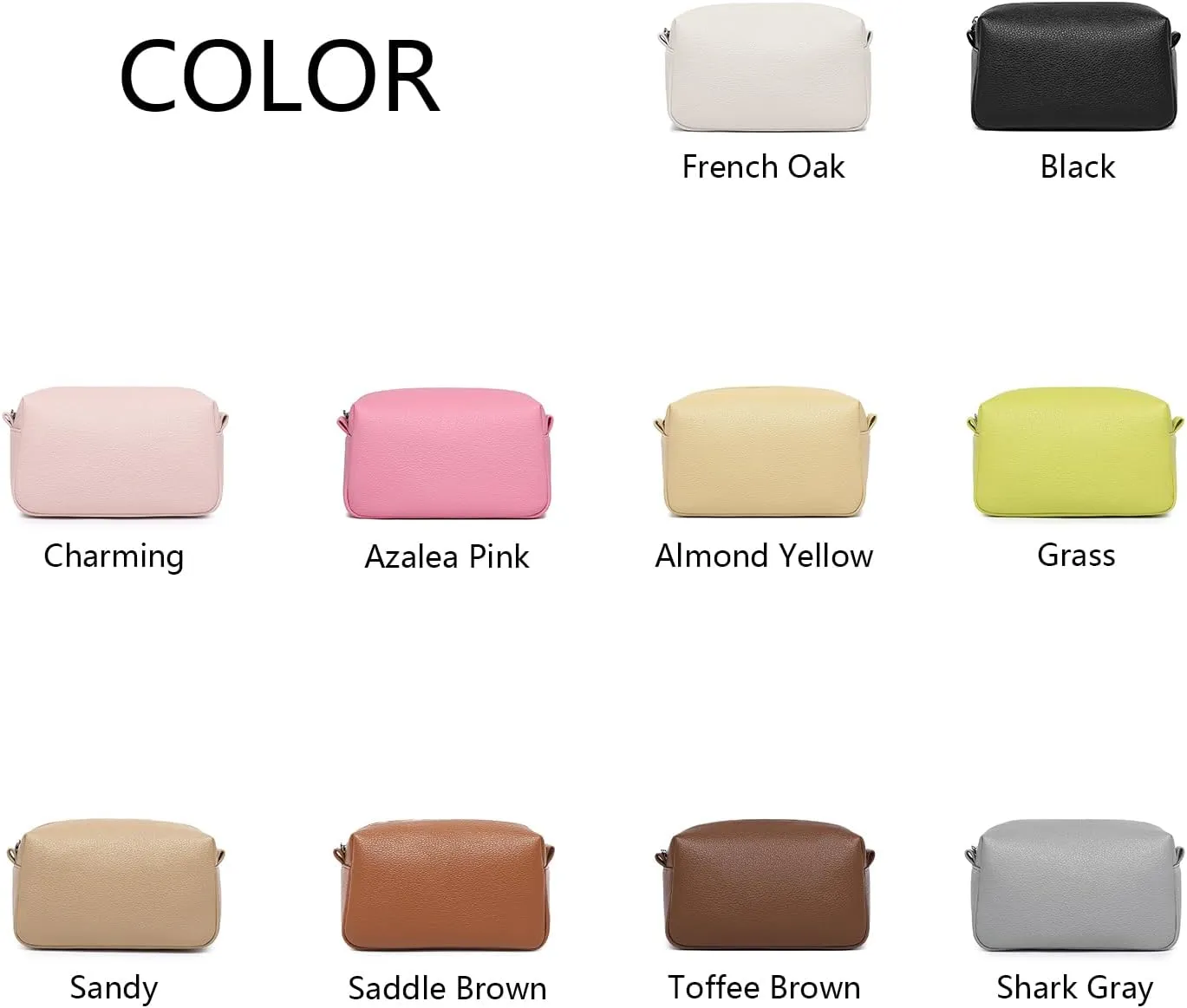 PU leather Organizer Bag Lightweight Cosmetic Bag with Ring Clasp Perfect Travel Makeup Bag for Women (Ground Lotus/PU)