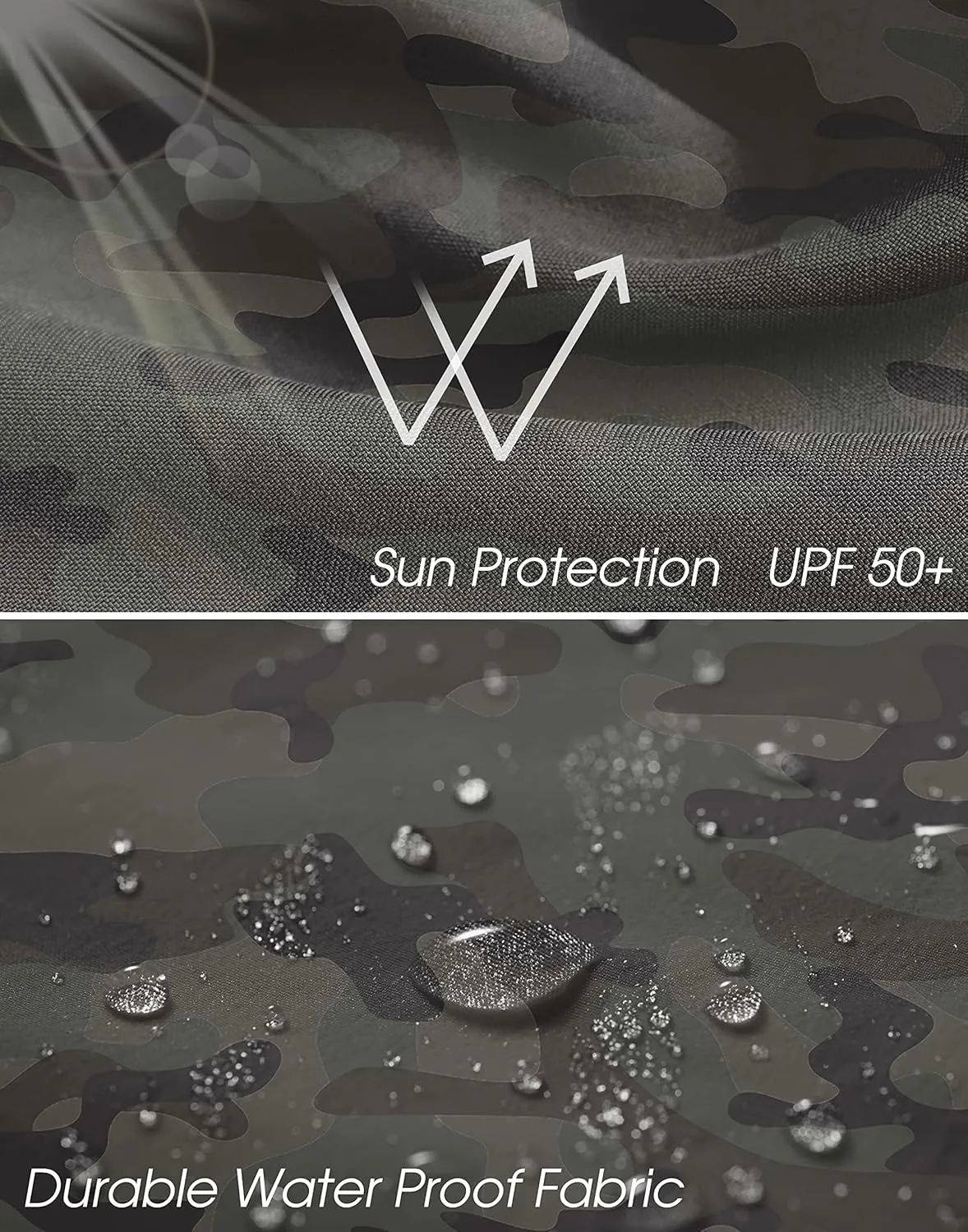 Pudolla Men's Hiking Cargo Shorts Quick Dry Outdoor Travel Shorts for Men with Multi Pocket for Fishing Camping Casual