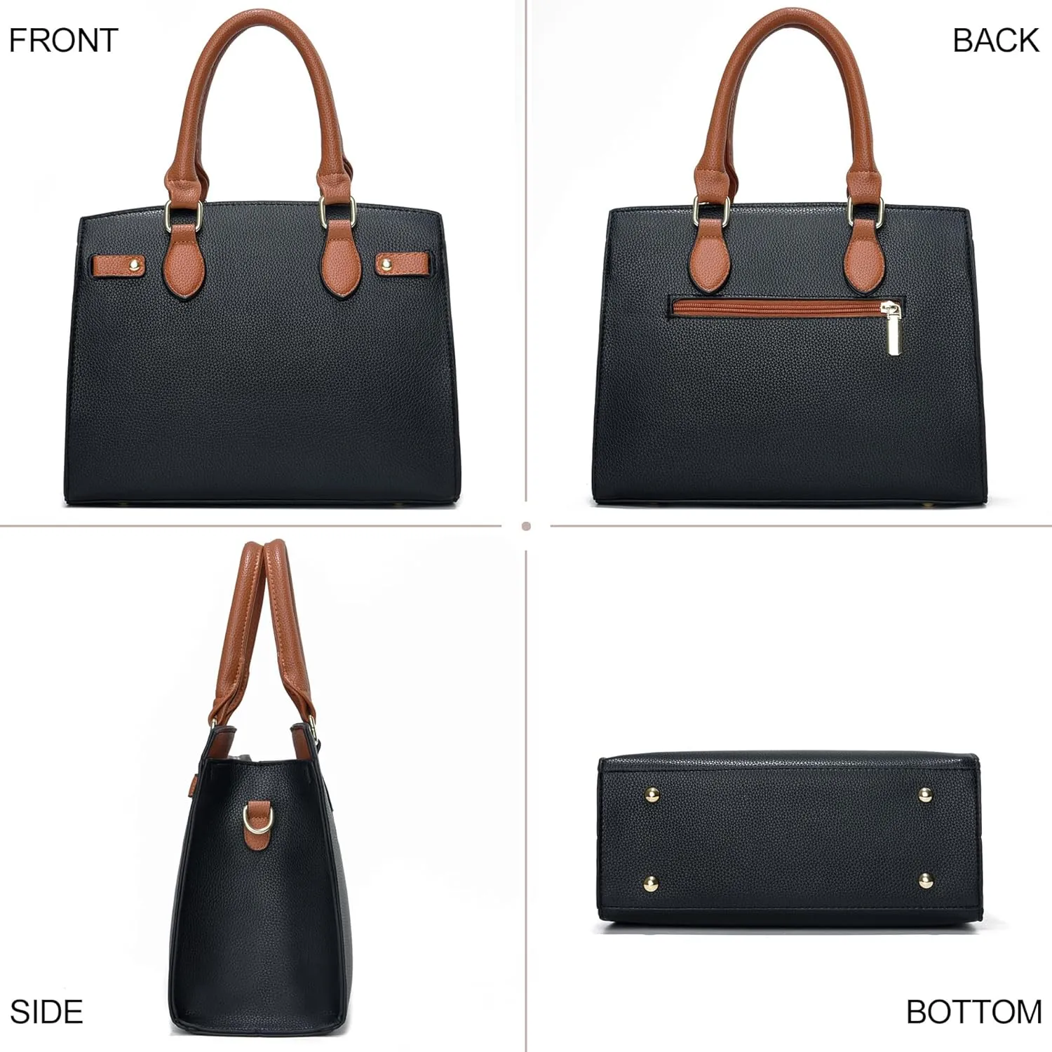 Purses and Handbags for Women Satchel Fashion Ladies Top Handle Shoulder Tote Bags