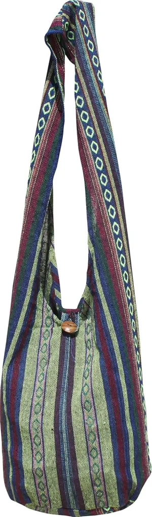 RaanPahMuang Thick Soft Cotton Large Yaam Shoulder Mexican Messenger Bag