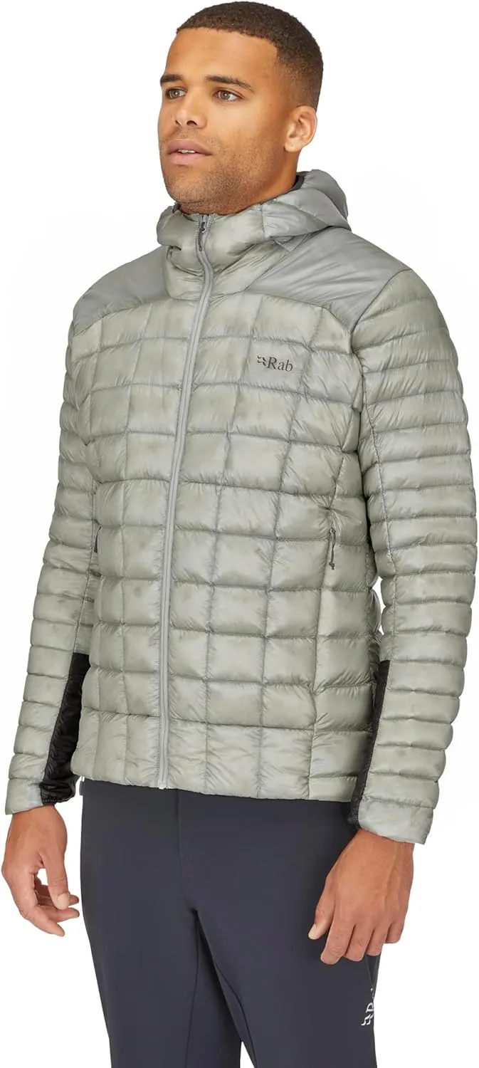 Rab Men's Mythic Alpine Light Jacket - Down Insulated Water-Repellent Windproof Coat for Hiking, Climbing, & Casual