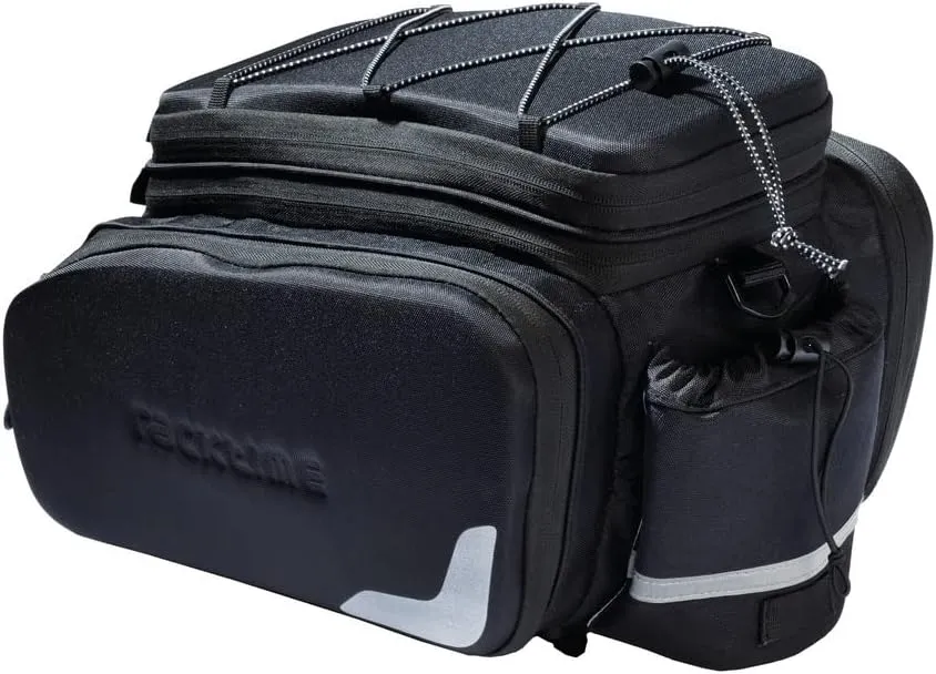 Racktime ODIN 2.0 Luggage Carrier Bag, Black, Bike Luggage Carrier Bag, 1100-201