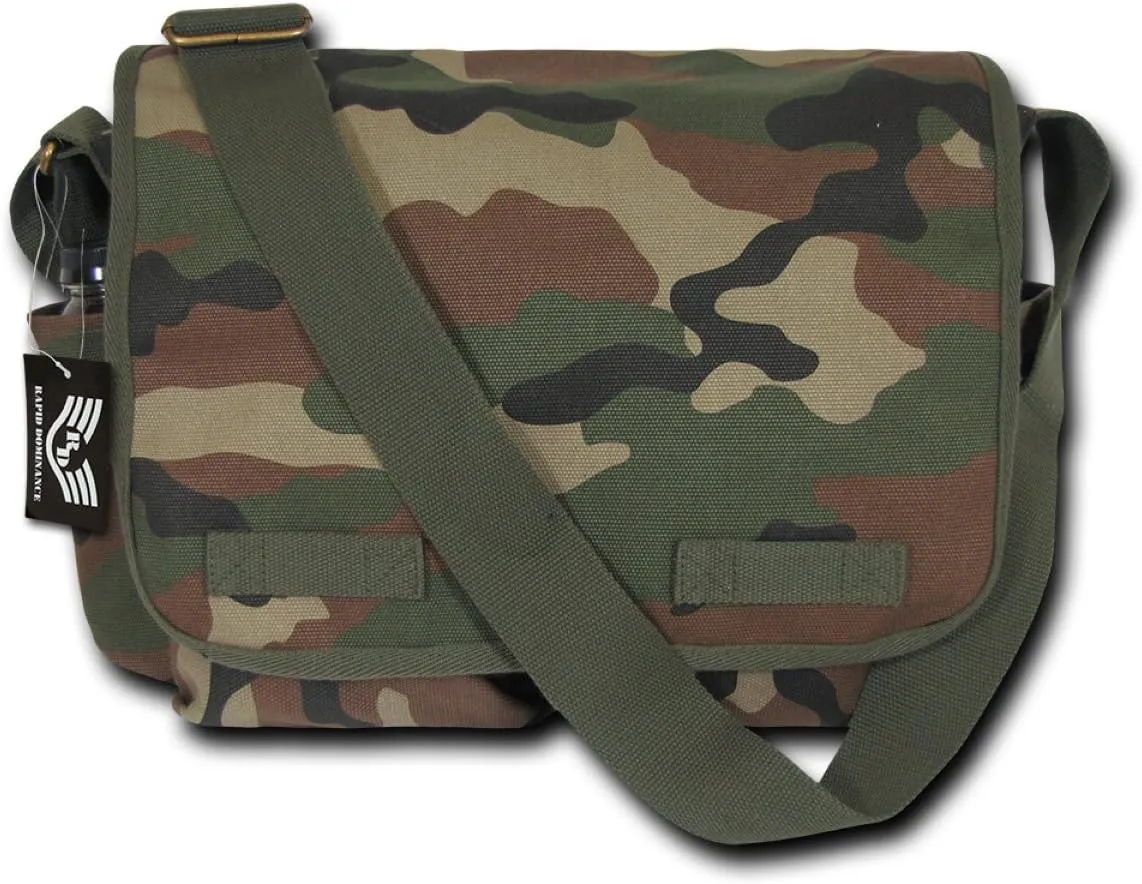 Rapiddominance Classic Messenger Bag, Woodland, 19" W x 14.5" H x 7" D