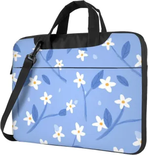 Red Butterfly Laptop Shoulder Bag ​for Men Women, Computer Carrying Case Messenger Bag with Strap